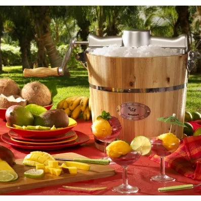 Sorbetière électrique et manuel Givreto 5.5L