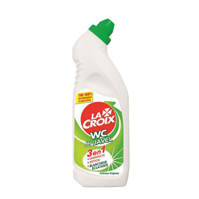 Nettoyant gel WC avec javel 750 ml Lacroix