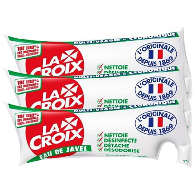 Recharge javel 250 ml x 3 La Croix