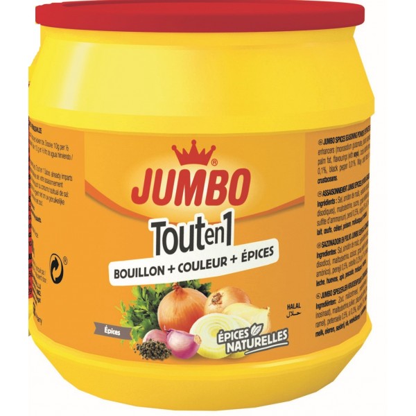 Assaisonnement en poudre Tout en 1 ÉPICES 500g Jumbo