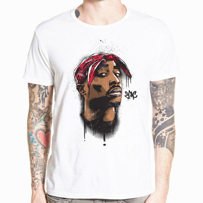 Tee-shirt customisé Tupac