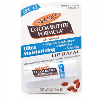 Baume à lèvres hydratant Beurre de Cacao 4g Palmer's