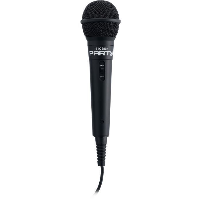 BIGBEN Enceinte Bluetooth PARTYBTPRO - USB SD AUX IN - 38 CM + MICRO FILAIRE