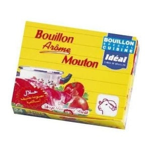 Bouillon de mouton Halal 24 x étui 450 g