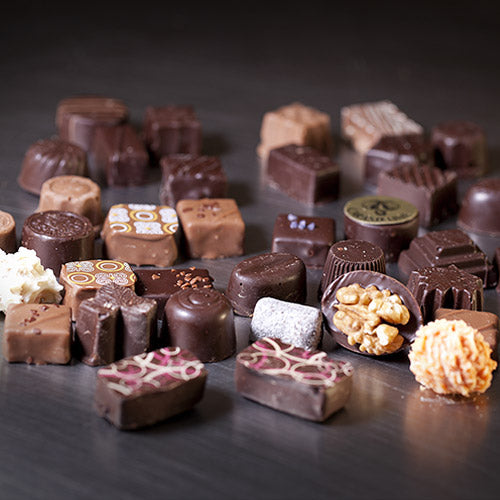 Assortiment de chocolats fins ballotin 375g
