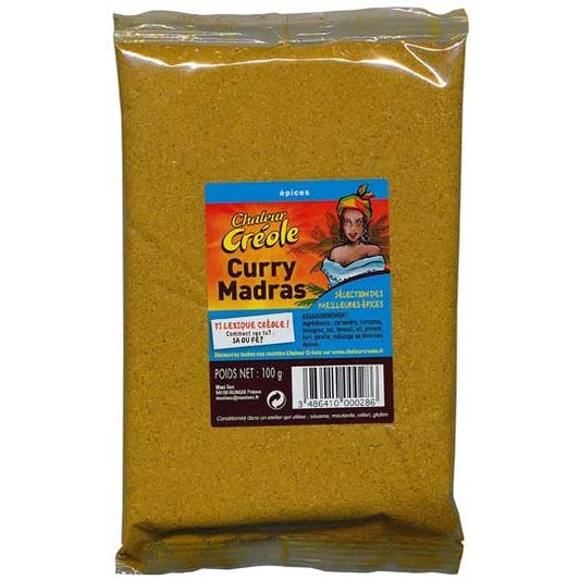 Curry Madras Chaleur Créole 100g