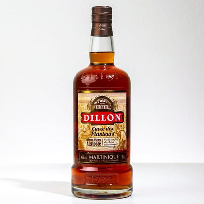 Rhum Vieux DILLON -Cuvées planteurs - 70cl - 43°