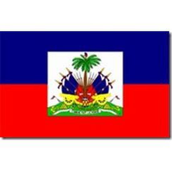 Drapeau Haïti traditionnel  150 x 90cm
