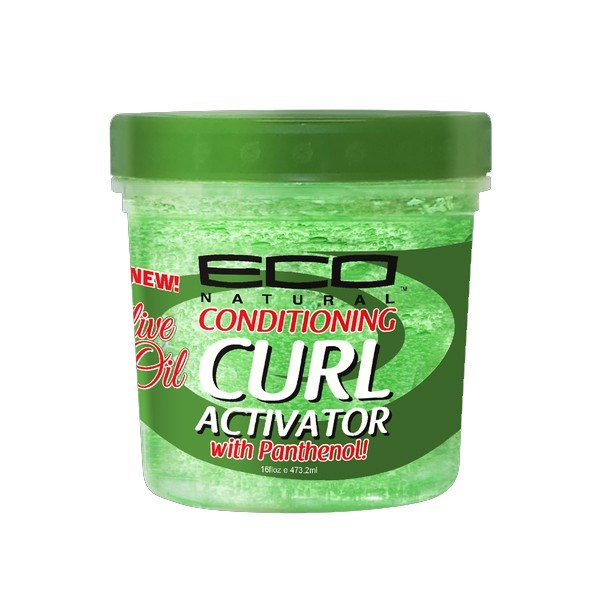Gel activateur de boucles OLIVE + Panthénol 473ml ECO Styler