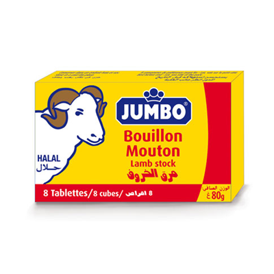 Bouillon de mouton Halal 80 g jumbo