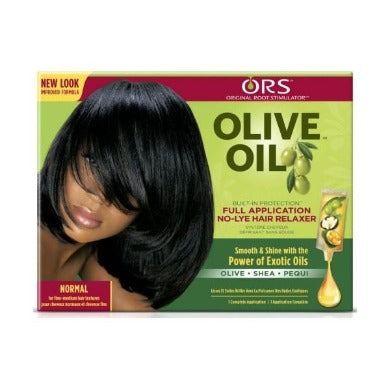Kit défrisant à l'huile d'olive organic (plusieurs choix disponible)