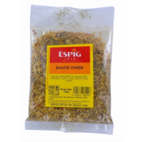 Epices pour sauces chien 100g Espig