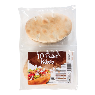 Pains Kebab 10 pièces