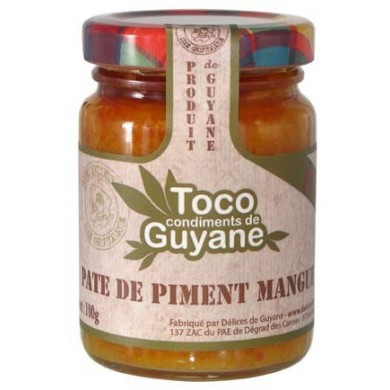 Pâte de piment  Toco Guyane 90g