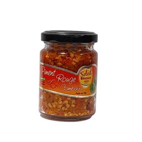 Pâte de piment rouge combava Soleil Réunion 90g