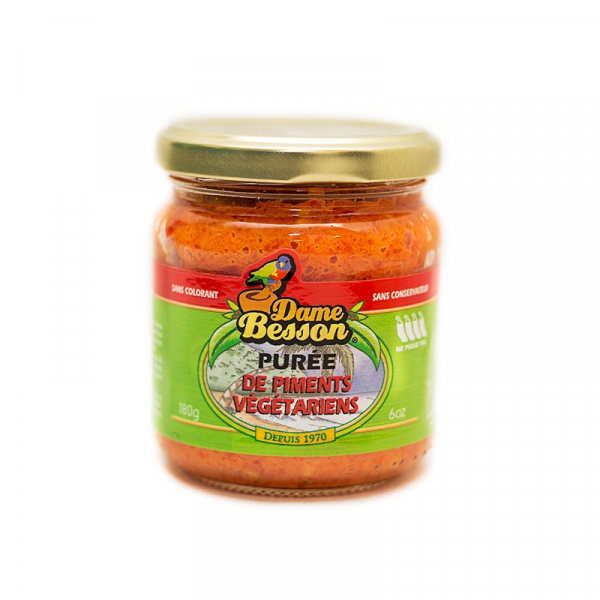 Purée de piment végétarien Dame Besson 90gr