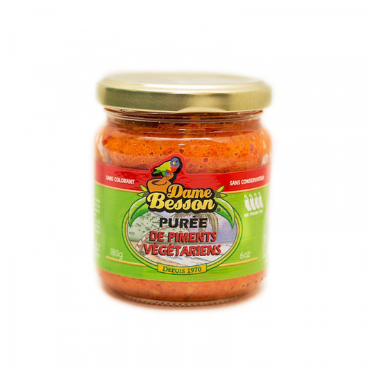 Purée de piment végétarien Dame Besson 90gr