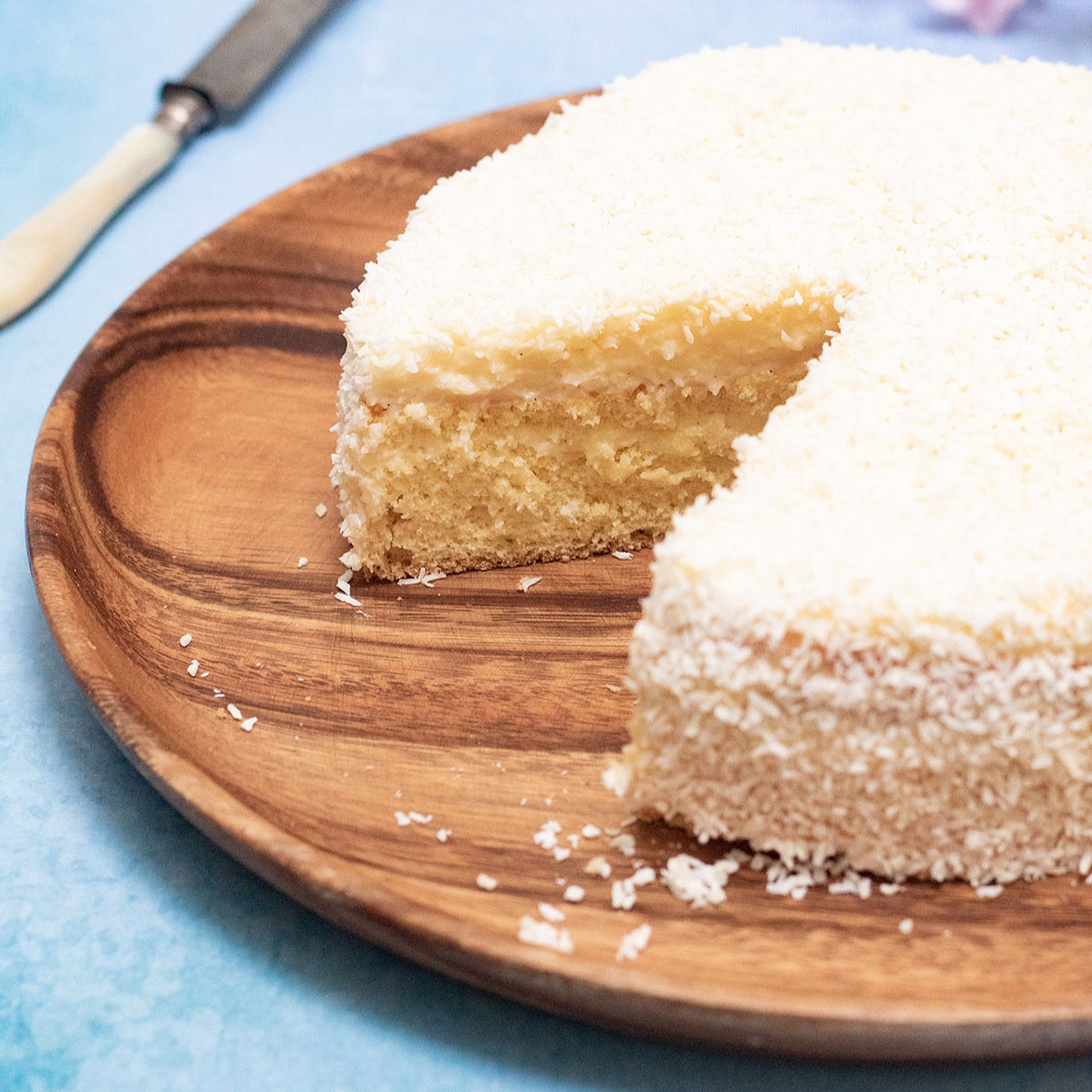 Gâteau Mont blanc à la noix de coco