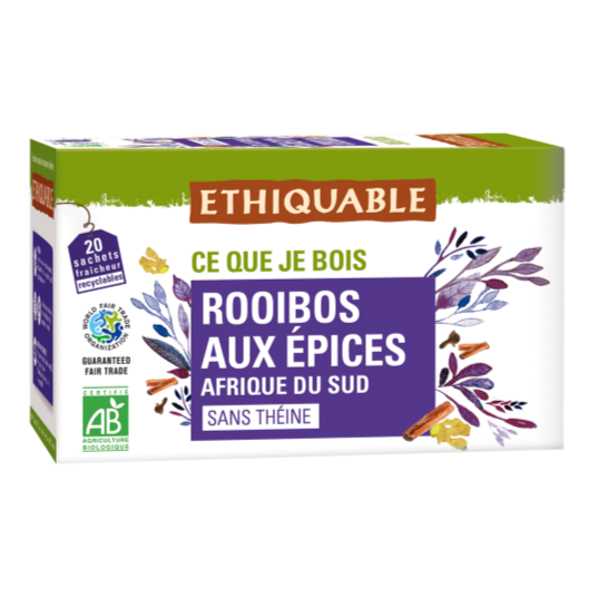 Thé  Bio Ethiquable Afrique du sud - 36g