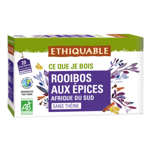 Thé  Bio Ethiquable Afrique du sud - 36g