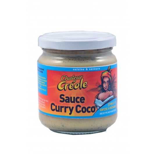 Sauce curry coco Chaleur Créole 380g
