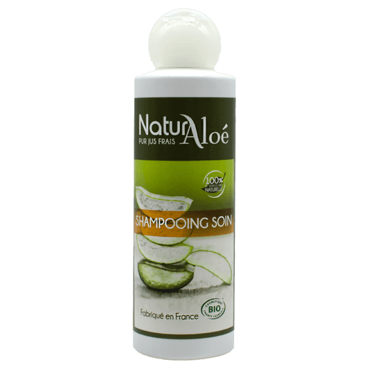 Shampoing Soin Lavant pour les cheveux Aloé Vera Bio 200ml Natur'Aloé