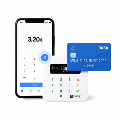 SUMUP Air + SumUp - Terminal de Paiement mobile et autonome + station de recharge