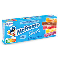 Sucettes à glacer Classic goûts assortis MR FREEZE