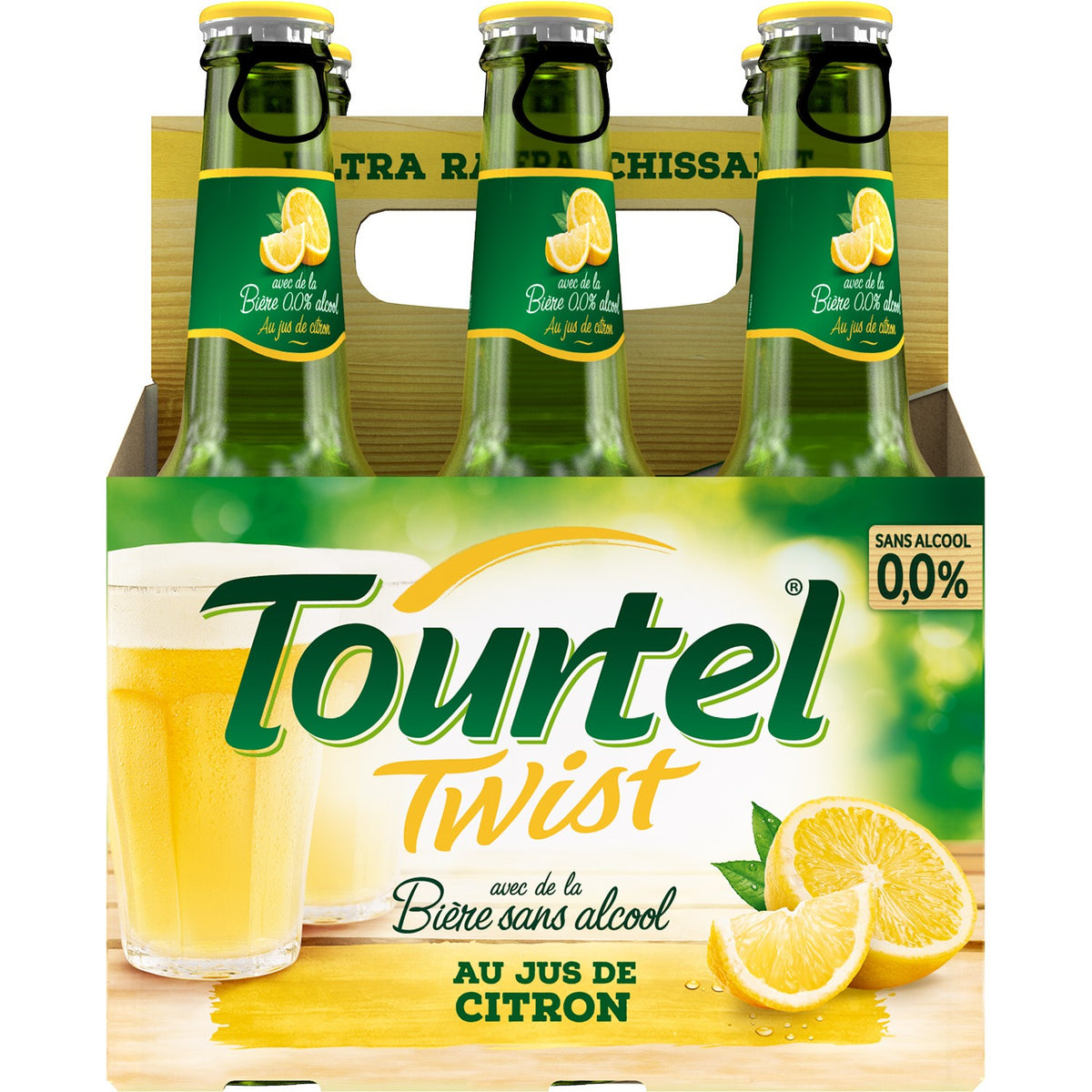 Bière sans alcool Tourtel Twist citron