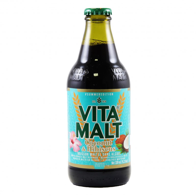 Vitamalt coco hibiscus bouteille 33cl
